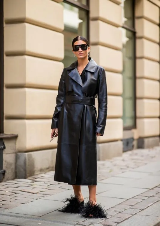 Шкіряний тренч - тренд 2020 року Шкіряний тренч - тренд 2020 року
