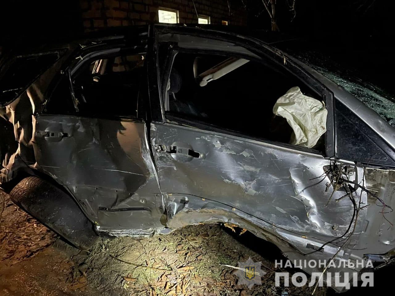 На Харьковщине пьяный работник СТО угнал и разбил машину клиентки