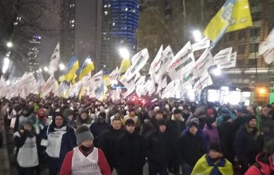 Протесты ФЛП в Киеве: митингующие пришли к друзьям Зеленского