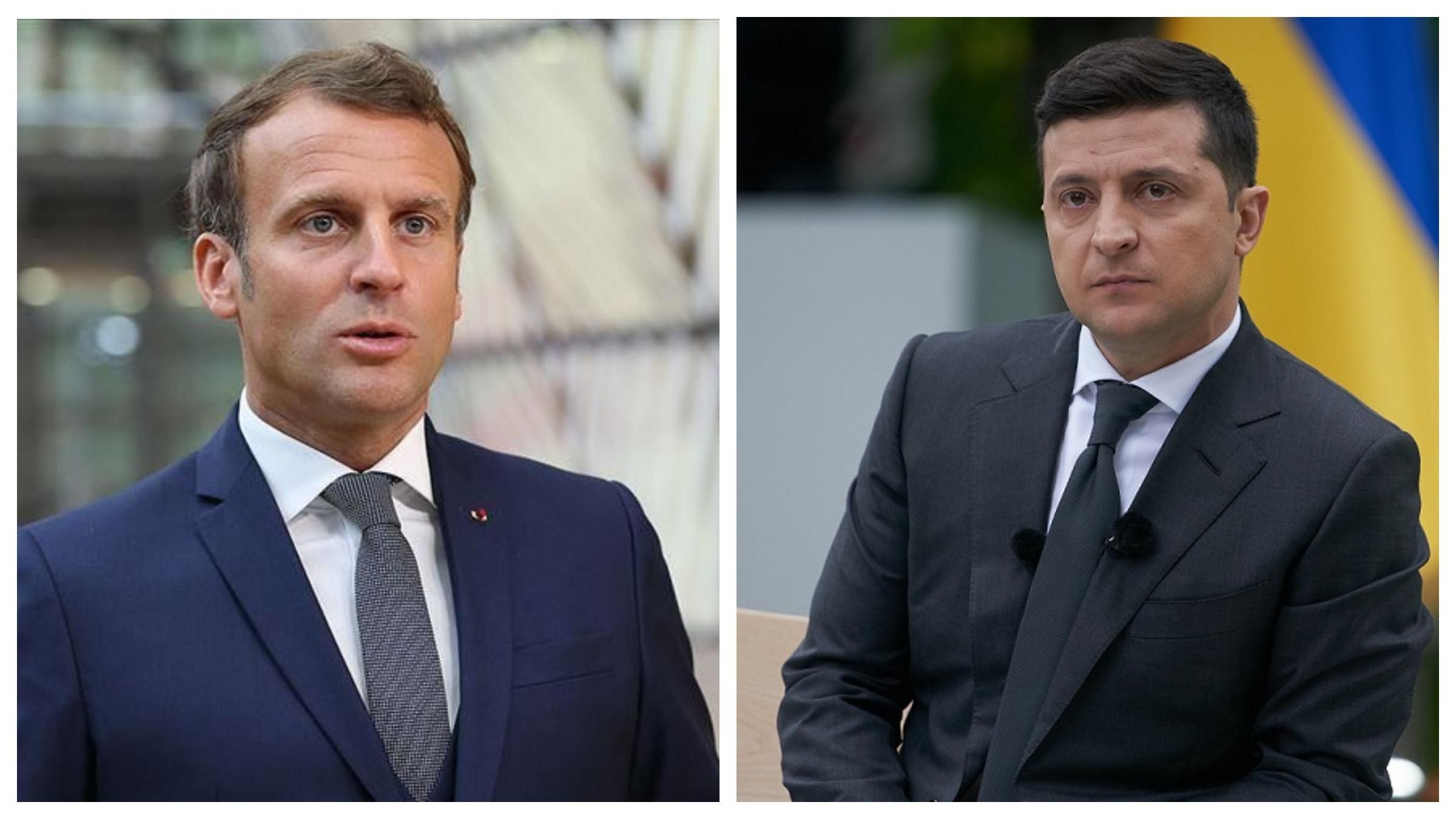 Зеленский поговорил с Макроном о вакцине против COVID-19 Зеленский поговорил с Макроном о вакцине против COVID-19