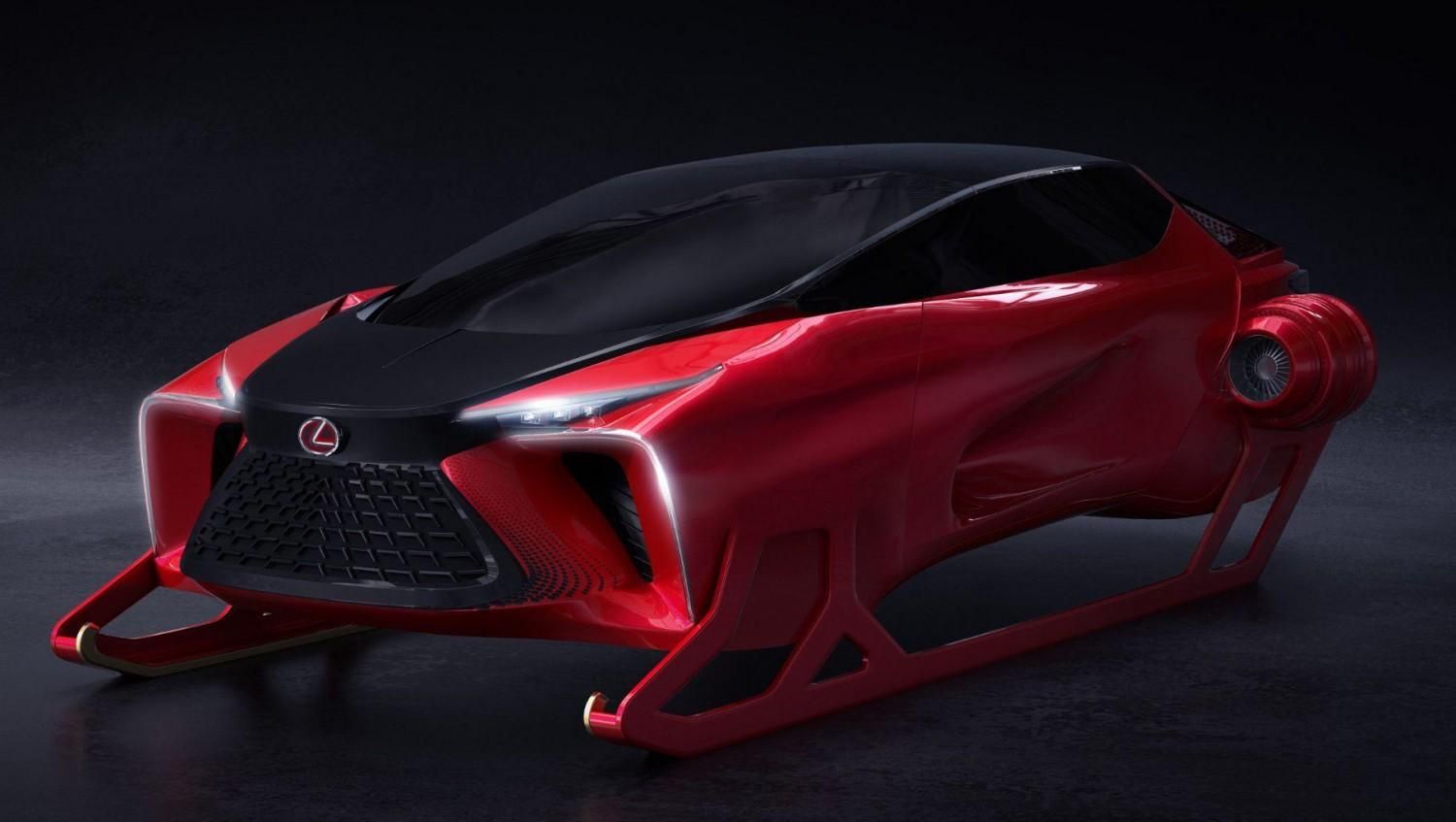 Lexus показала летающие сани для Санты с "Оленьим полным приводом" HX Sleigh: фото Lexus показала летающие сани для Санты с "Оленьим полным приводом" HX Sleigh: фото