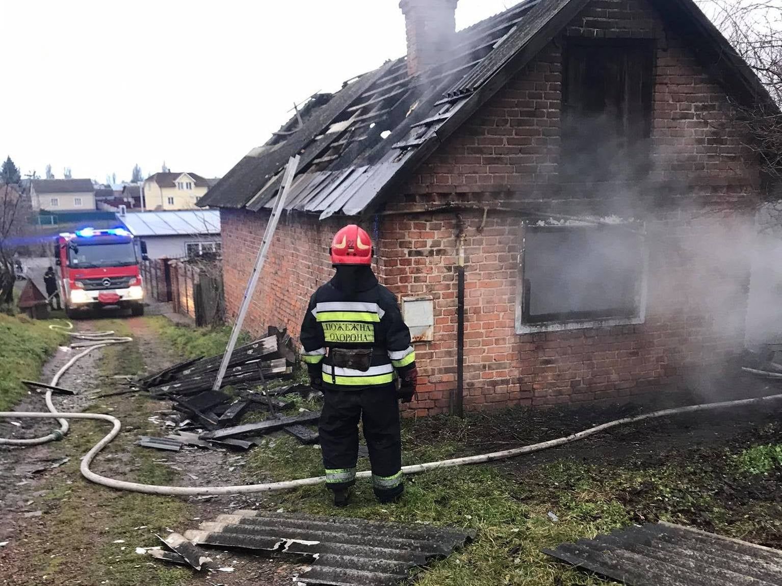 Згорів живцем: на Львівщині чоловік загинув внаслідок пожежі – фото