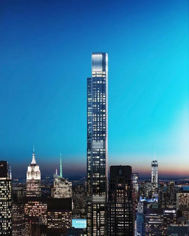 Адреса даного житлового комплексу 57th Street in Midtown Manhattan / Фото The Tower Info