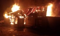 На Одещині повністю згорів приватний будинок через новорічну гірлянду: фото На Одещині повністю згорів приватний будинок через новорічну гірлянду: фото