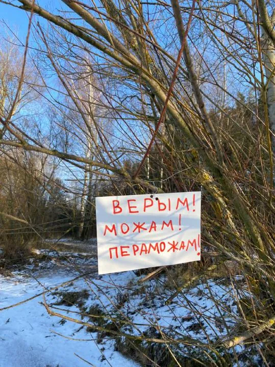 У лісі розвісили плакати