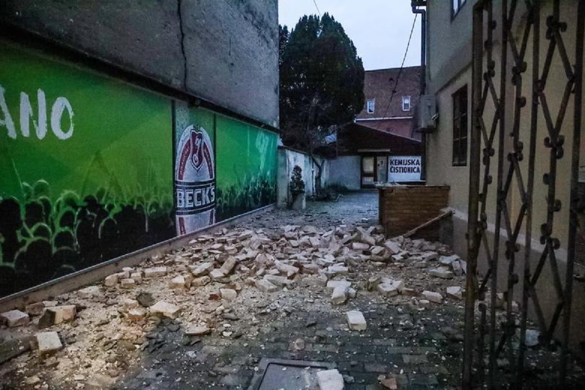 У Хорватії сталися 2 землетруси 28.12.2020: фото наслідків