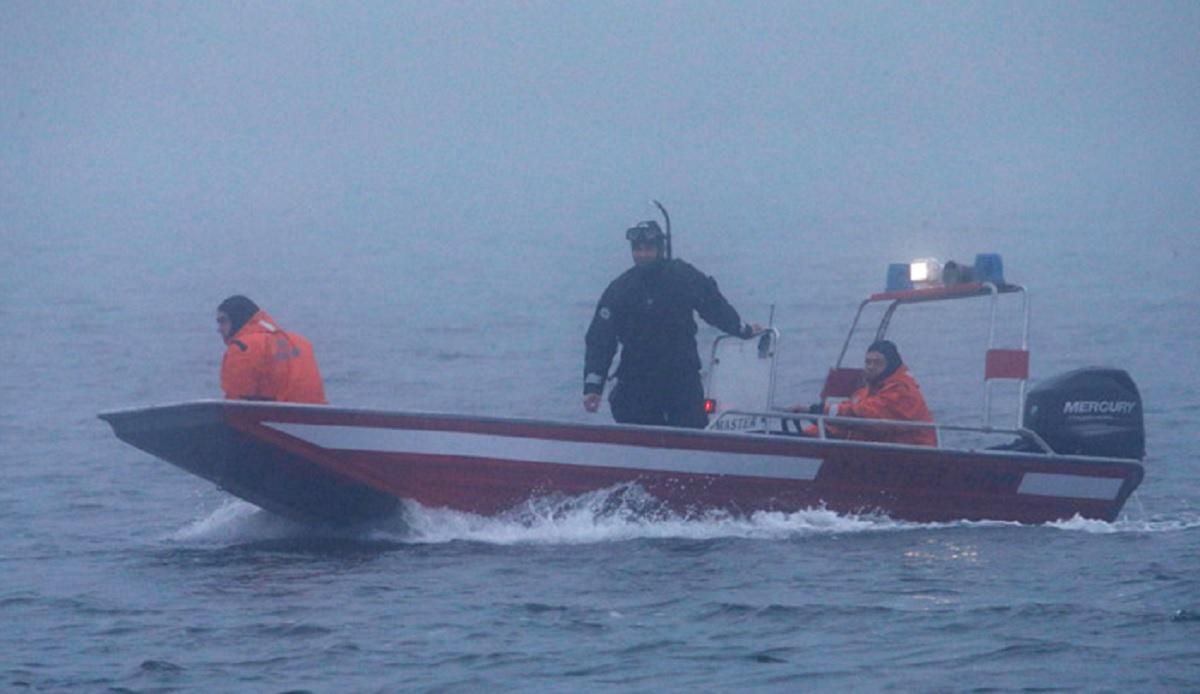 Аварія судна Онега у Баренцевому морі: відео пошукової операції