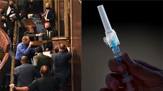 Головні новини 6 січня: заворушення у Вашингтоні, "таємна вакцинація" в Україні