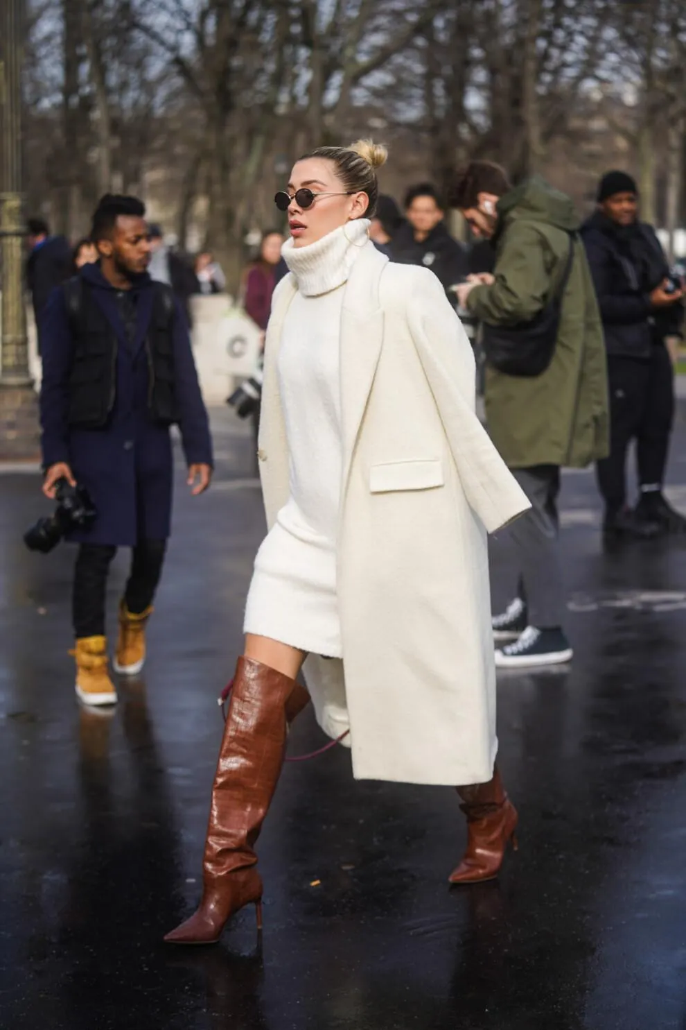 Як носити светр під горло Як носити светр під горло