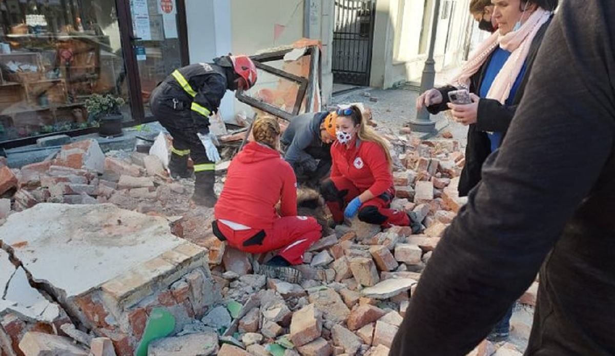 Землетрясение в Хорватии 29.12.2020: есть жертва, пострадавшие - фото