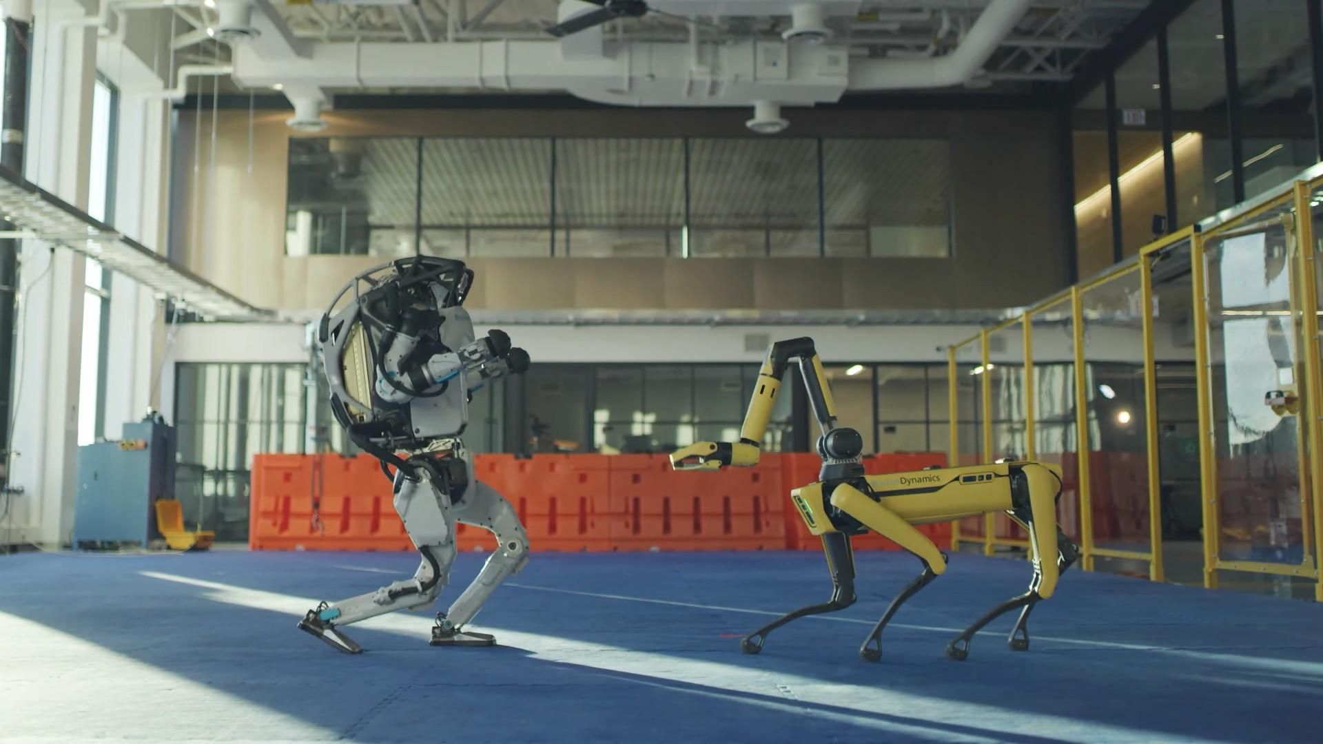 Boston Dynamics навчила роботів Atlas і Spot танцювати Boston Dynamics навчила роботів Atlas і Spot танцювати