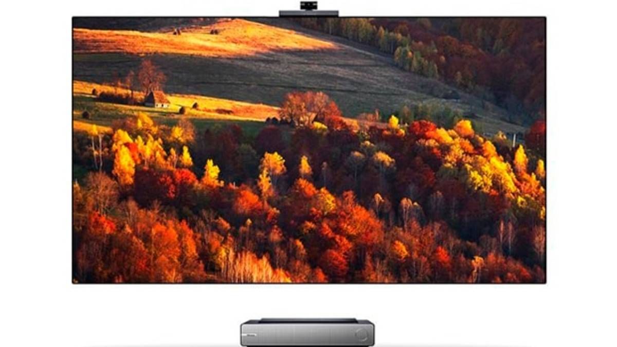 Hisense выпустил лазерный телевизор с камерой с ИИ Hisense выпустил лазерный телевизор с камерой с ИИ