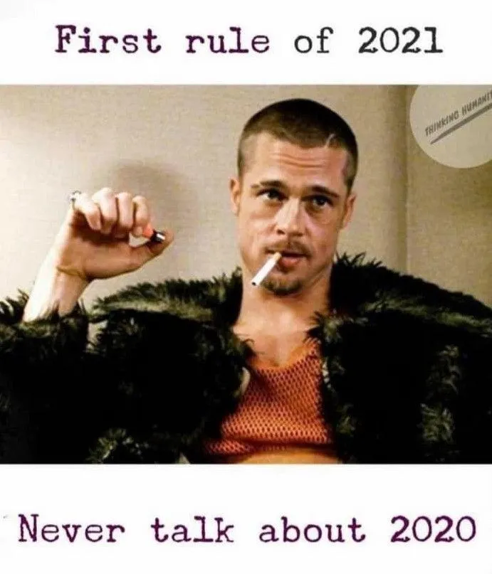 Мем про 2020 і 2021 рік