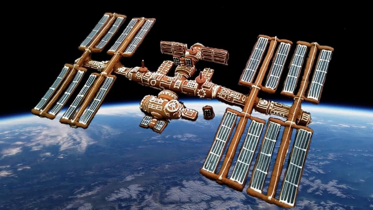Астрофізик спекла пряникову Міжнародну космічну станцію