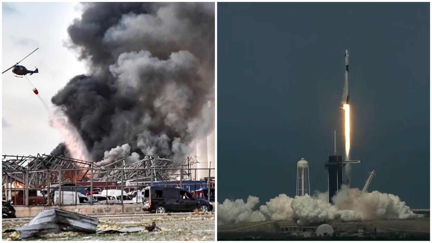 Вибух у Бейруті та місія Dragon: події 2020 року, які запам'ятає світ Вибух у Бейруті та місія Dragon: події 2020 року, які запам'ятає світ