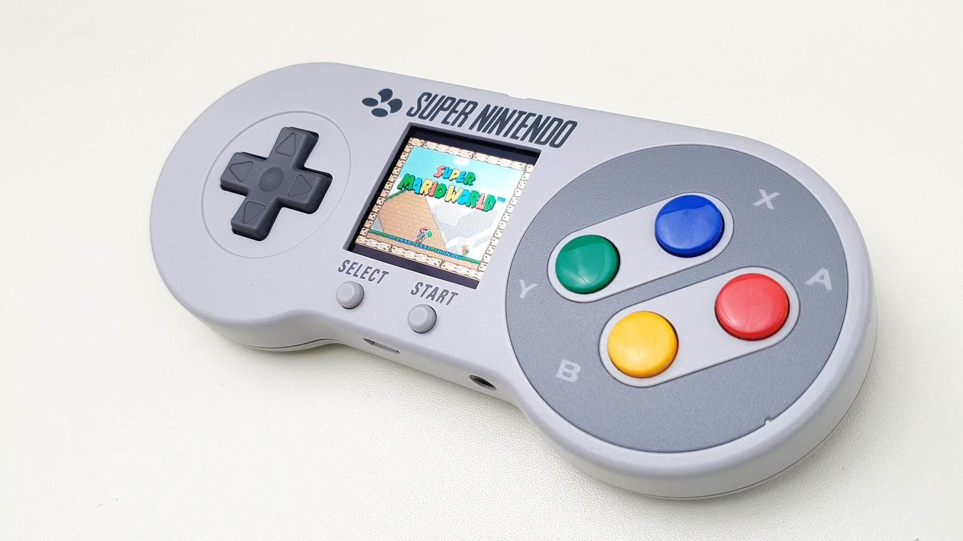 Эмулятор ретроконсоли встроили в контроллер SNES