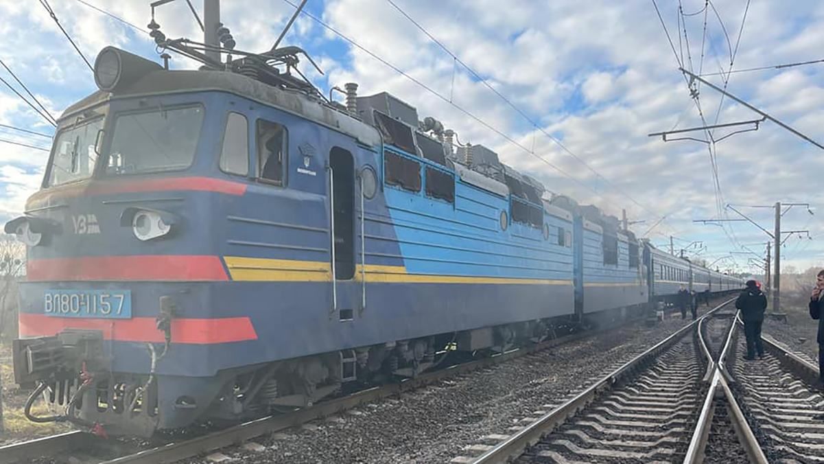 В Радивилове Ровенской области 2 января 2021 произошло возгорание поезда с пассажирами: детали и фото