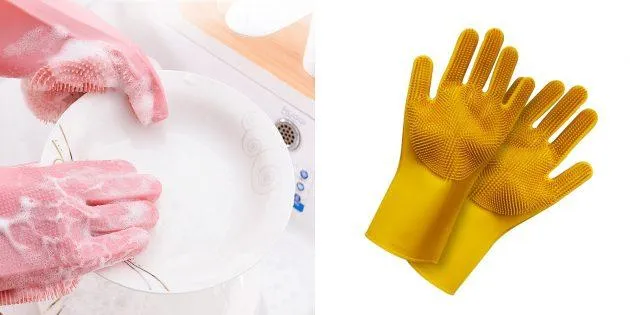 Рукавички для миття посуду Рукавички для миття посуду
