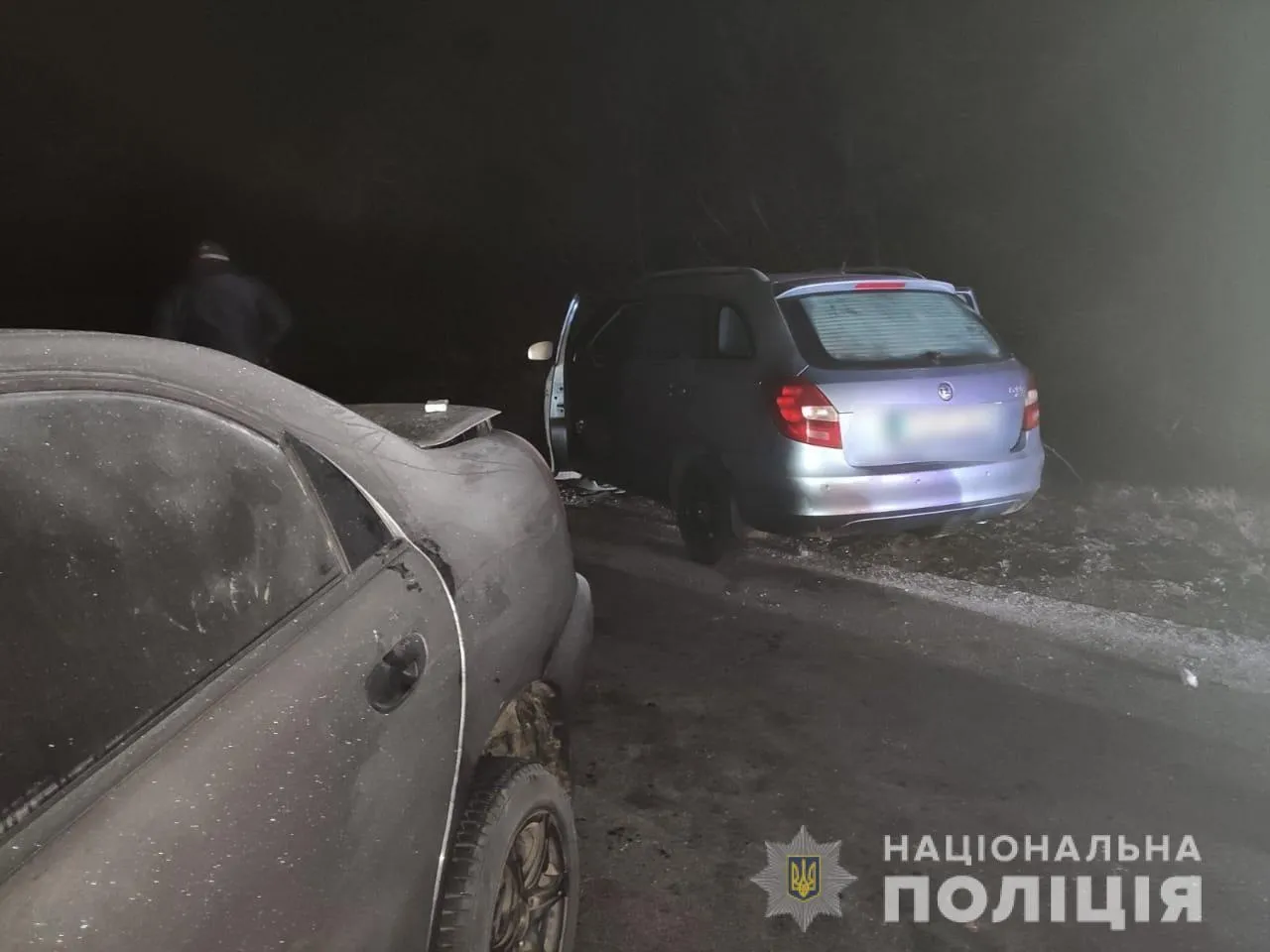 Місце ДТП на Київщині Місце ДТП на Київщині