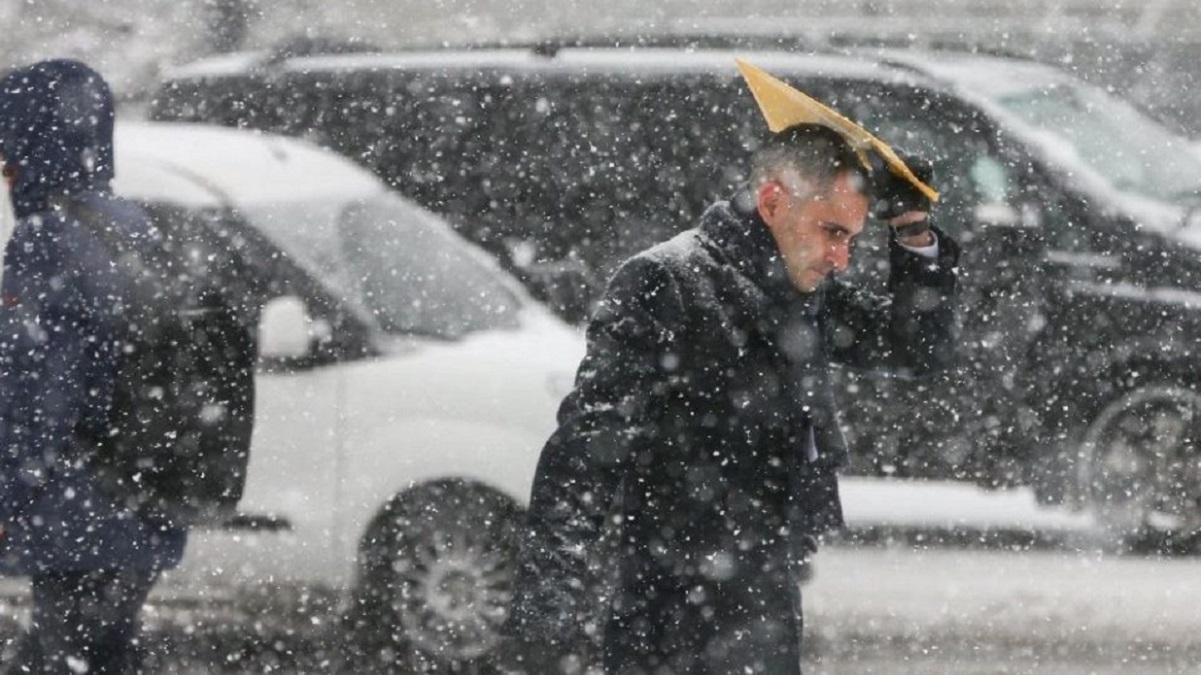 Сніг і сильні дощі: негода в Україні на Різдво 7 - 8 січня