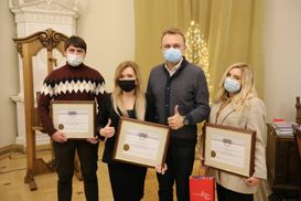 У Львові нагородили переможців конкурсу на найкраще оформлення вітрин до Різдва: фото