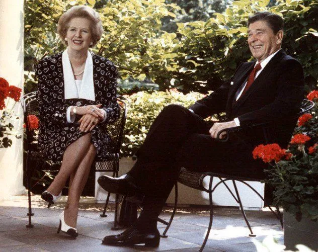 Маргарет Тетчер і Рональд Рейган Маргарет Тетчер і Рональд Рейган