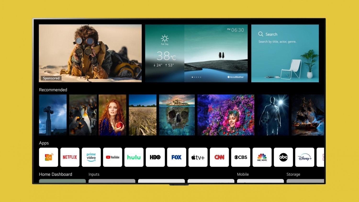 LG выпустила систему webOS 6.0 для умных телевизоров: особенности и детали LG выпустила систему webOS 6.0 для умных телевизоров: особенности и детали