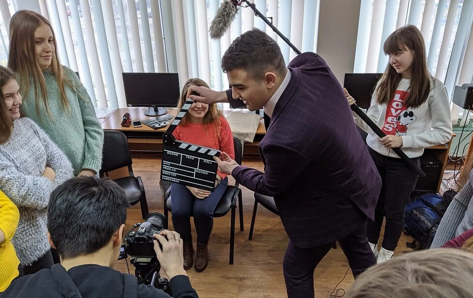 Зйомки фільму, кінопроєкт Зйомки фільму, кінопроєкт