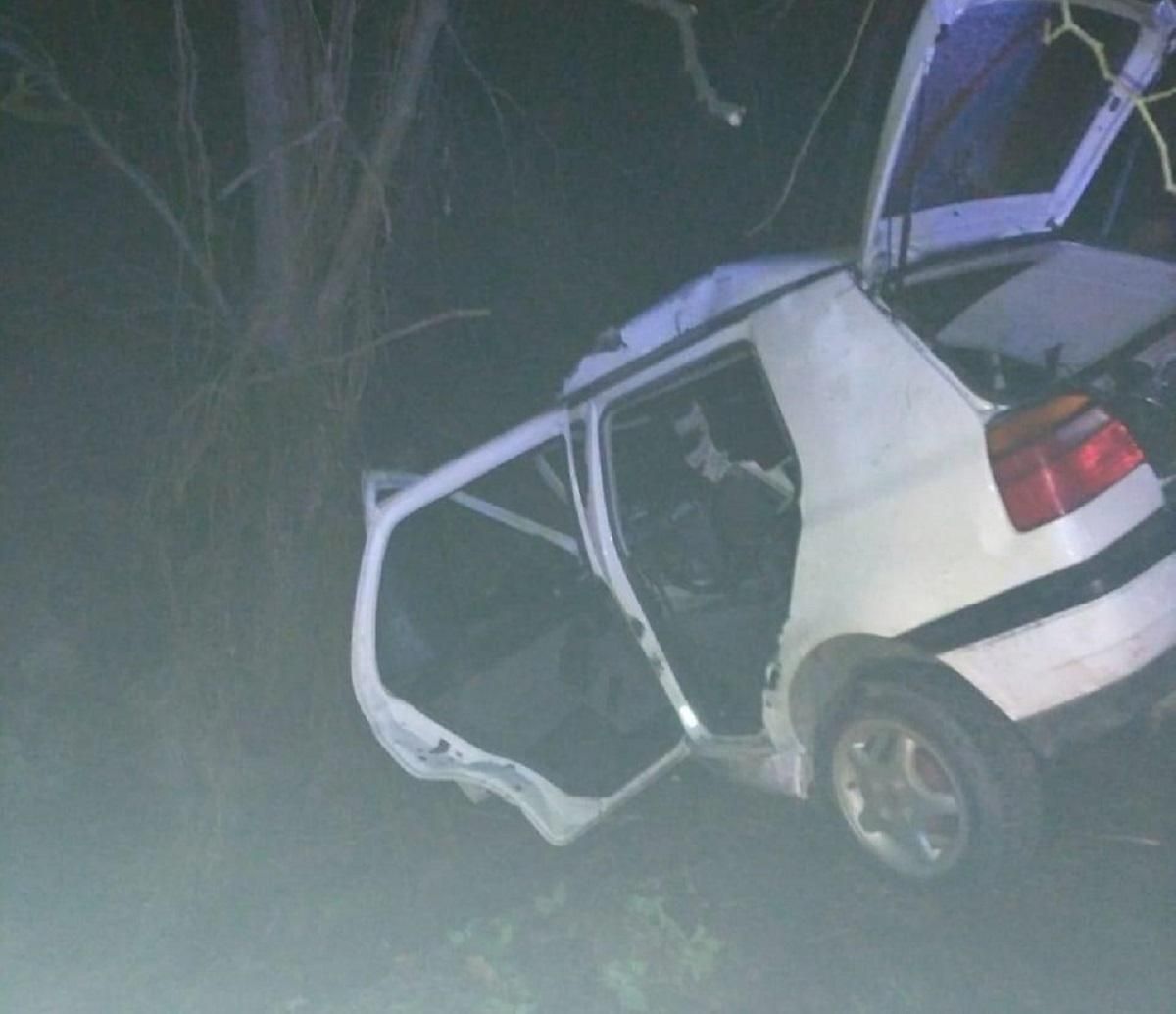 На Закарпатті авто з молоддю врізалося у дерево: є загиблі, фото