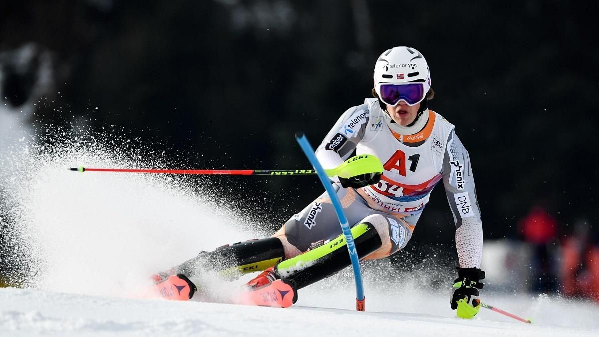 20-летний горнолыжник едва не погиб, финишировав вниз головой: жуткое видео