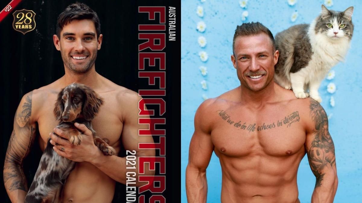 В Австралії рятувальники знялися з тваринами для календаря: фото В Австралії рятувальники знялися з тваринами для календаря: фото