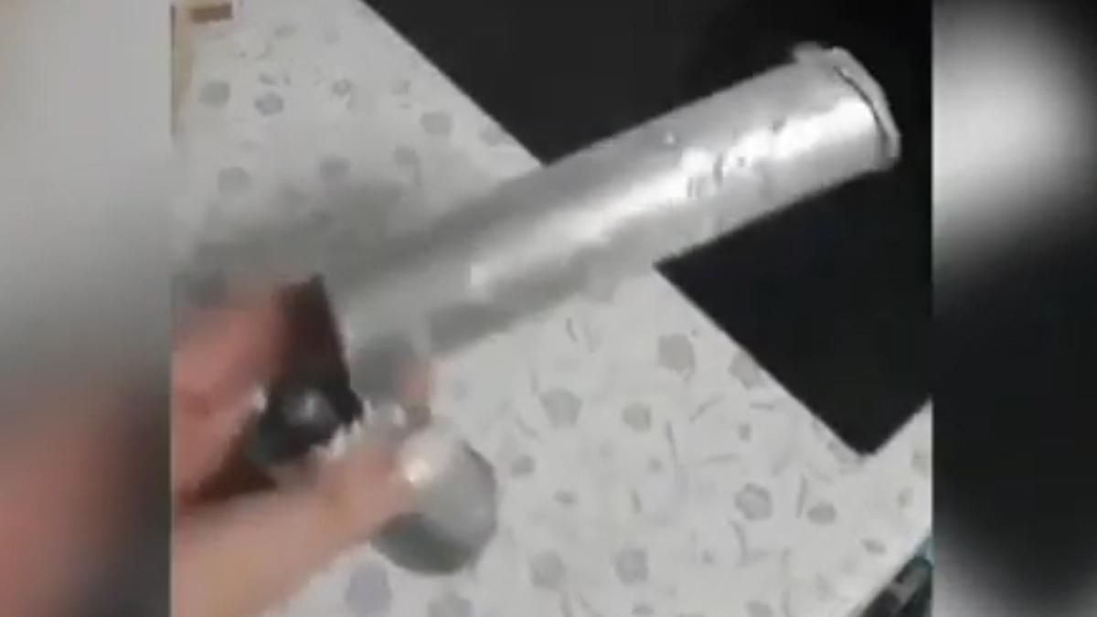 В России на Новый год в квартиру залетела военная ракета В России на Новый год в квартиру залетела военная ракета