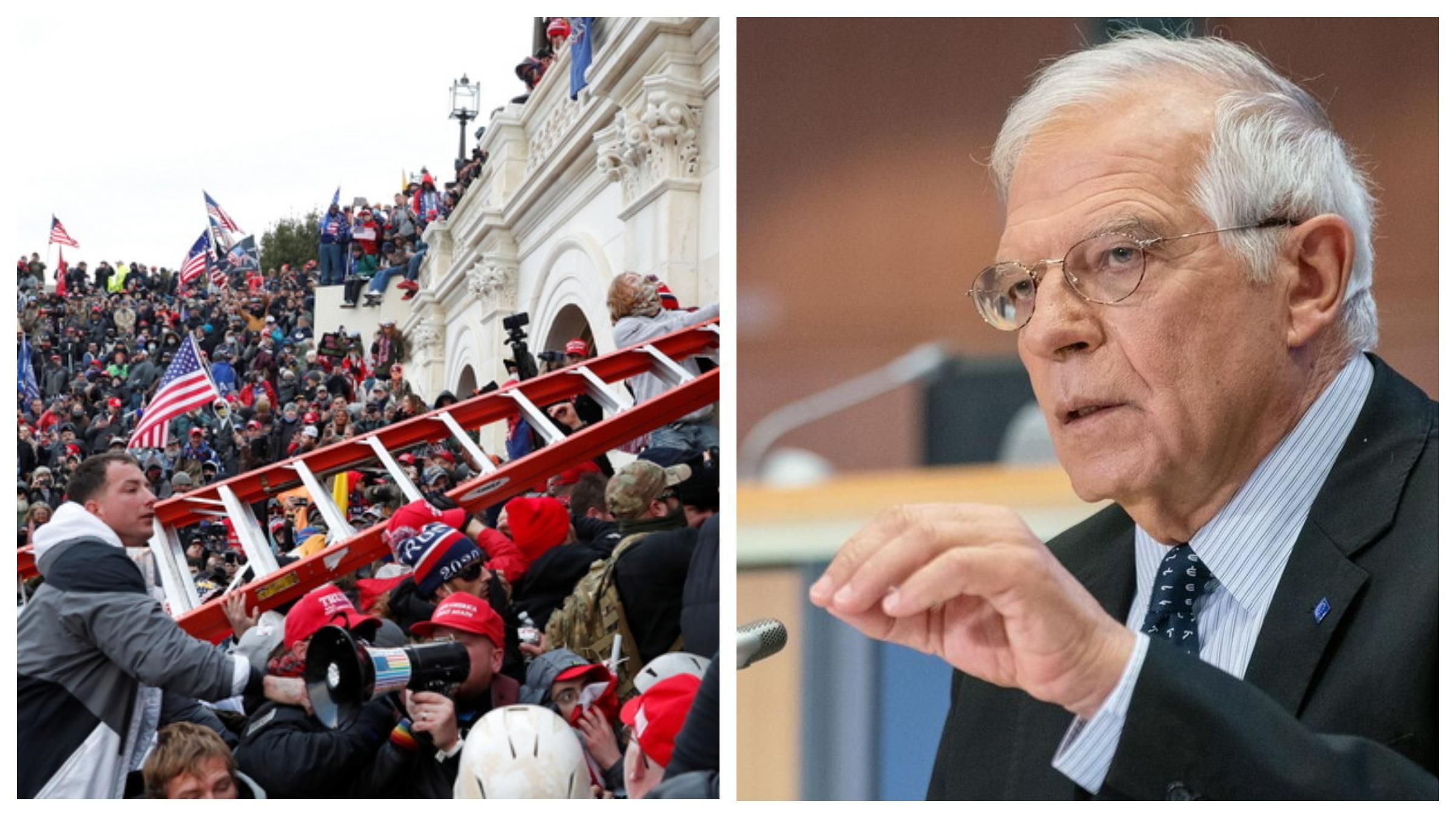 Після штурму Капітолія у ЄС заговорили про регулювання соцмереж Після штурму Капітолія у ЄС заговорили про регулювання соцмереж