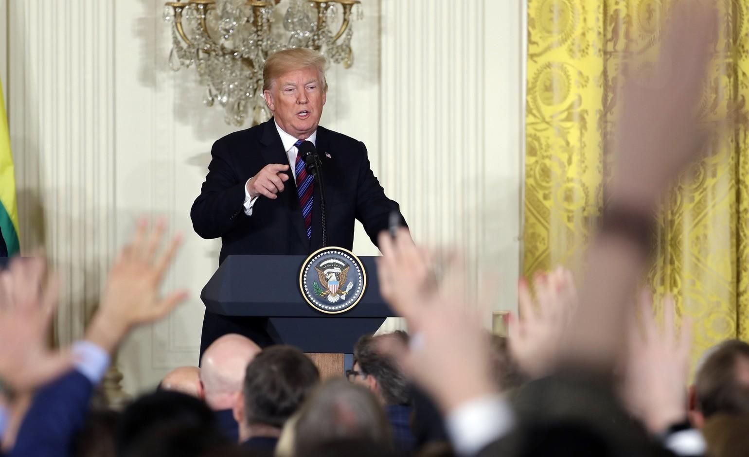 Трамп готовится к пресс конференции: о чем будет говорить Трамп готовится к пресс конференции: о чем будет говорить