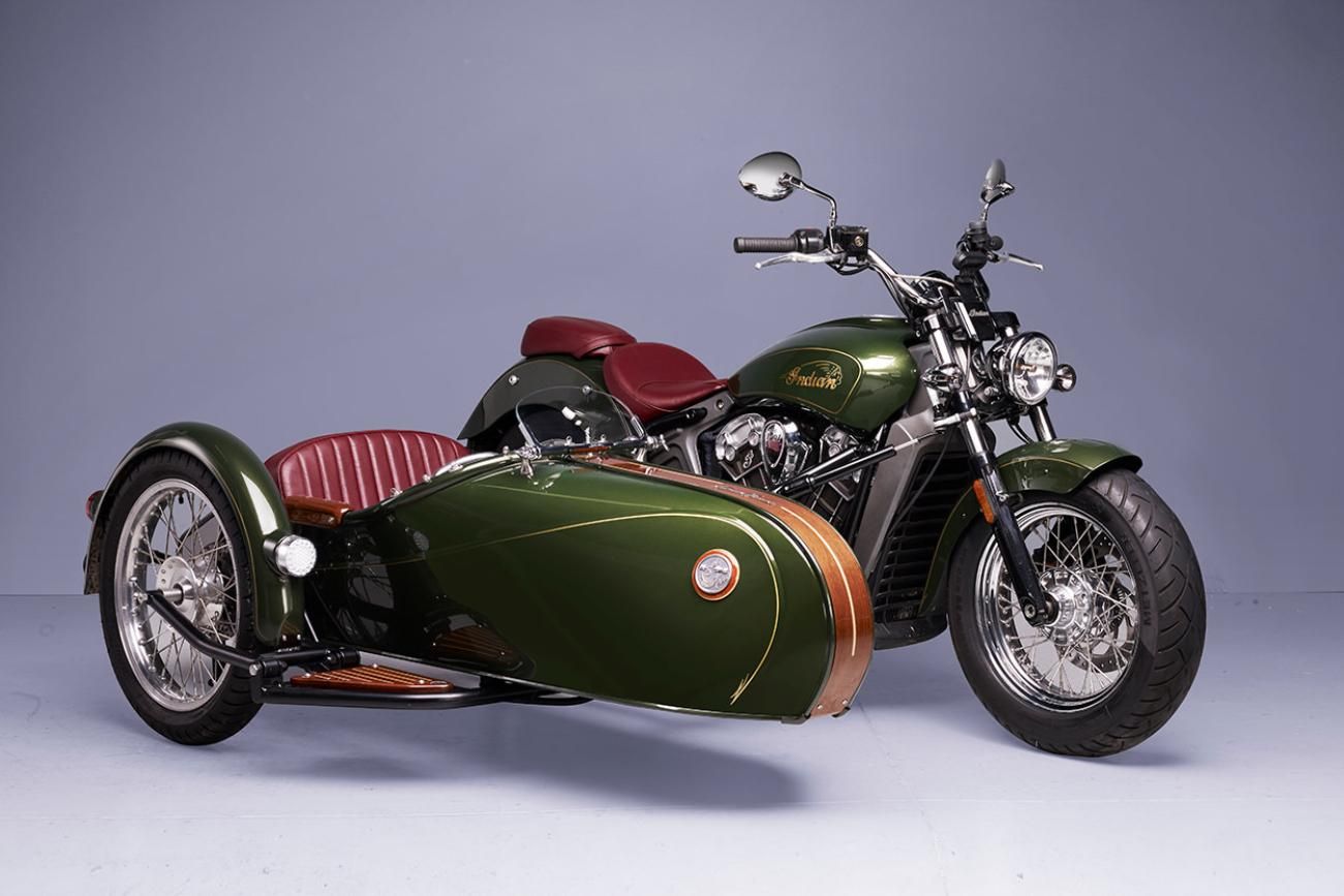 Французи модернізували байк Indian Scout: він нагадує яхту на колесах