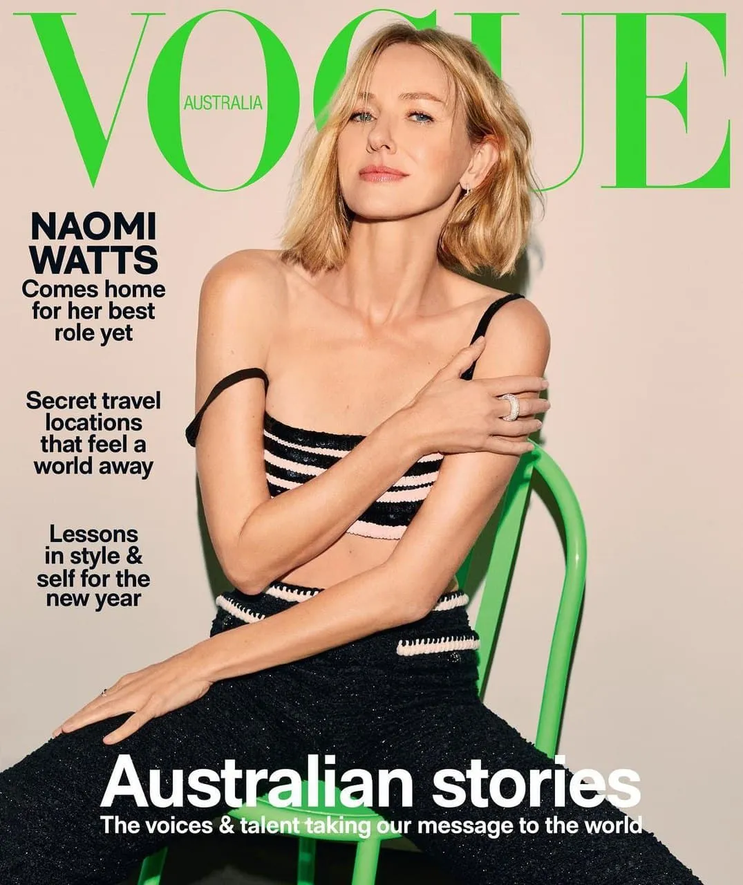 Наомі Воттс знялася для Vogue Australia