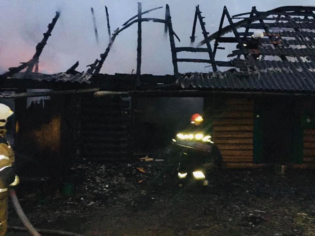 Вибухнули газові балони: на Львівщині будинок згорів вщент – фото Вибухнули газові балони: на Львівщині будинок згорів вщент – фото