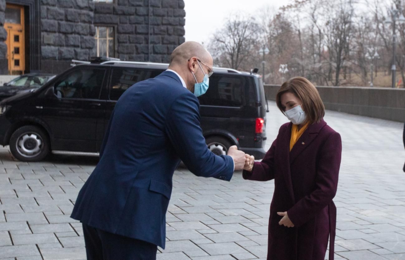 Що обговорили Шмигаль і Санду під час зустрічі Що обговорили Шмигаль і Санду під час зустрічі