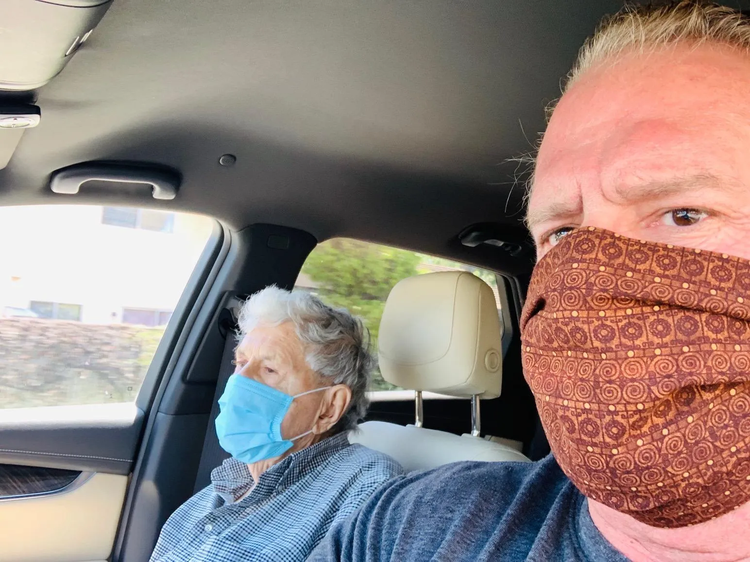 Ричард Фармер с дедушкой Ричард Фармер с дедушкой