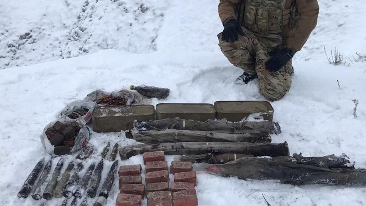 На Луганщине нашли схрон оружия пророссийских боевиков