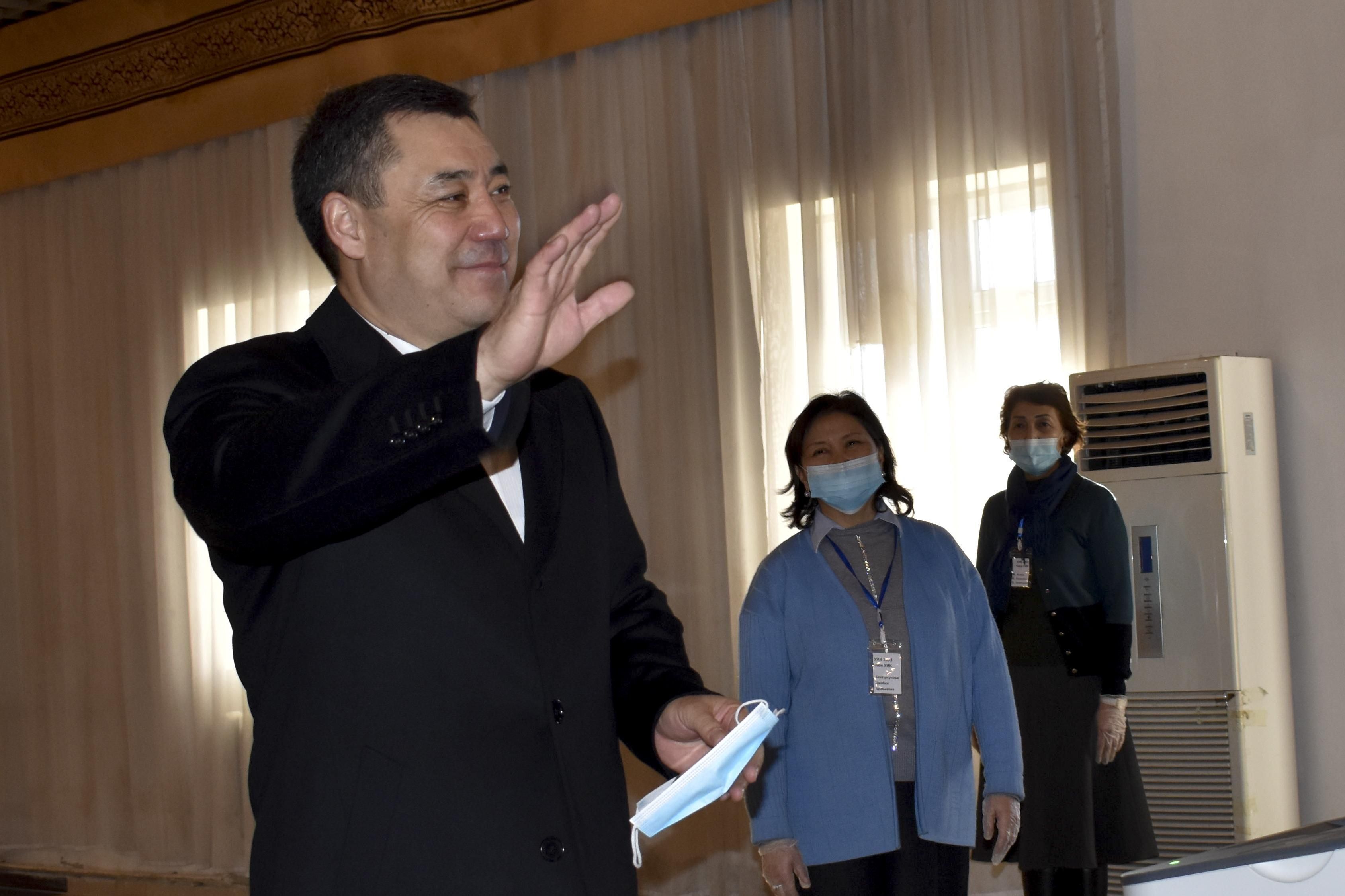 Садир Жапаров - президент Киргизстана Садир Жапаров - президент Киргизстана