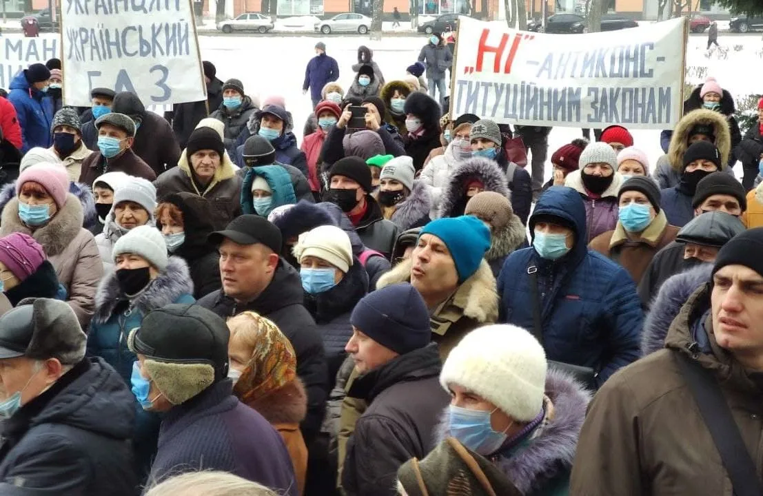 Мітинг біля ОДА Мітинг біля ОДА