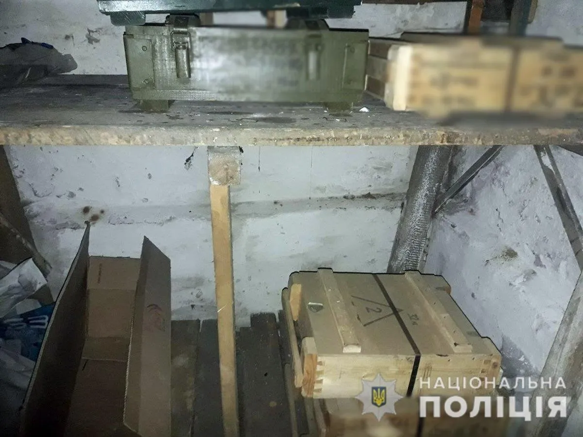 Поліція виявила арсенал зброї на Донеччині