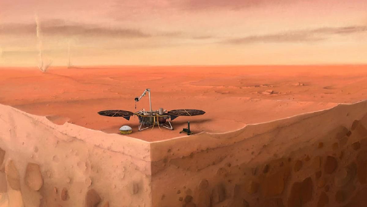 Зонд InSight припинив спроби виміряти температуру під поверхнею Марса