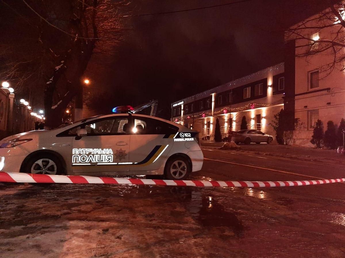 Попередні причини пожежі в готелі Одеси: дані Нацполіції Попередні причини пожежі в готелі Одеси: дані Нацполіції