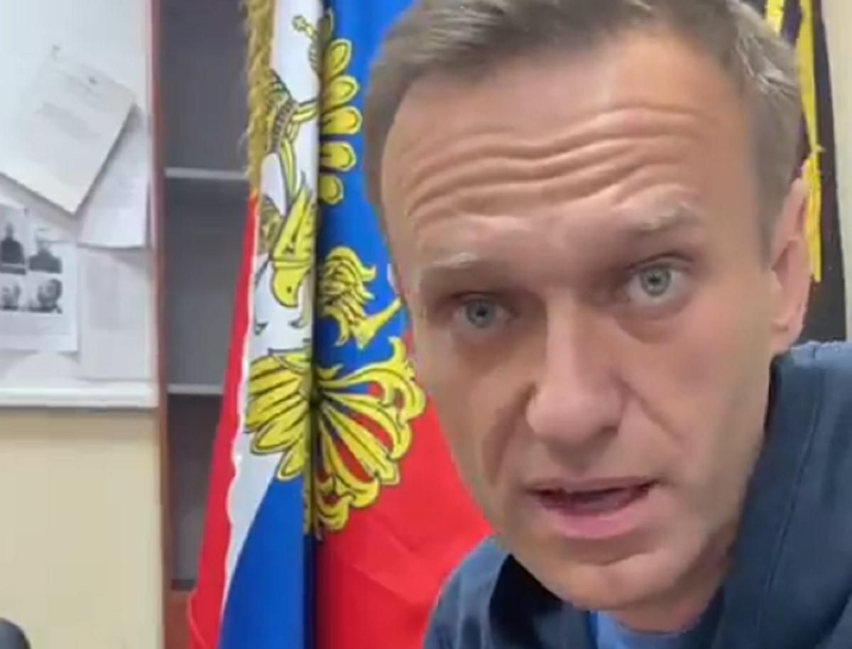 Навальний прокоментував обрання йому запобіжного заходу: відео