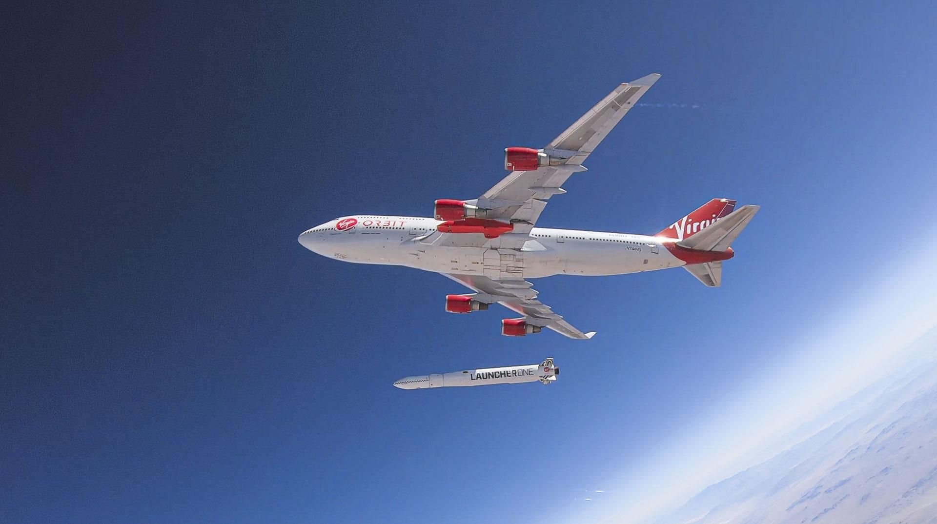 Virgin Orbit вперше запустила супутники у космос: відео Virgin Orbit вперше запустила супутники у космос: відео