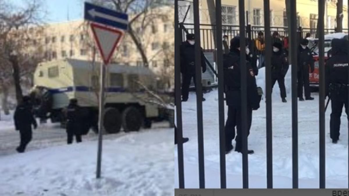 Навальному выбирают меру пресечения - видео Навальному выбирают меру пресечения - видео