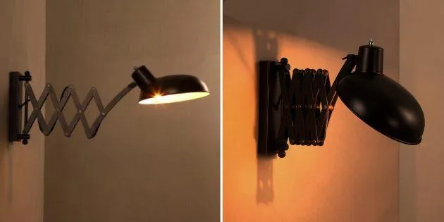 Світильник з висувним механізмом Світильник з висувним механізмом