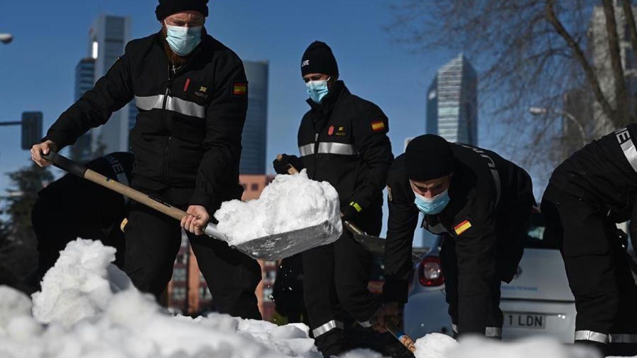 Столицу Испании Мадрид объявили зоной бедствия